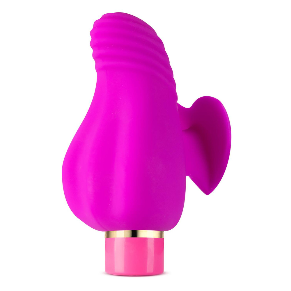 Вибратор на палец Aria Blush, силиконовый, розовый фото №3 — секс игрушки: Украина, NO TABOO