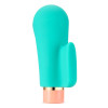 Вибратор на палец Aria Blush, силиконовый, голубой фото №4 — секс игрушки: Украина, NO TABOO