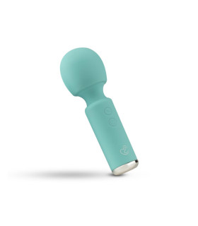 Вибратор для клитора EasyToys, силиконовый, бирюзовый, 12 х 4 см - No Taboo