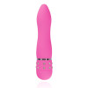 Мини-вибратор со стразами Easytoys, розовый, 11.4 х 2.4 см фото №1 — секс игрушки: Украина, NO TABOO