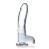 Фалломитатор реалистичный гигантский Jock Curve Toys, прозрачный, 29 х 5.8 см фото №1 — секс игрушки: Украина, NO TABOO