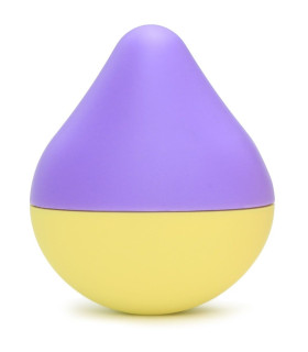 Вибратор для клитора Iroha Mini, фиолетово-желтый - No Taboo