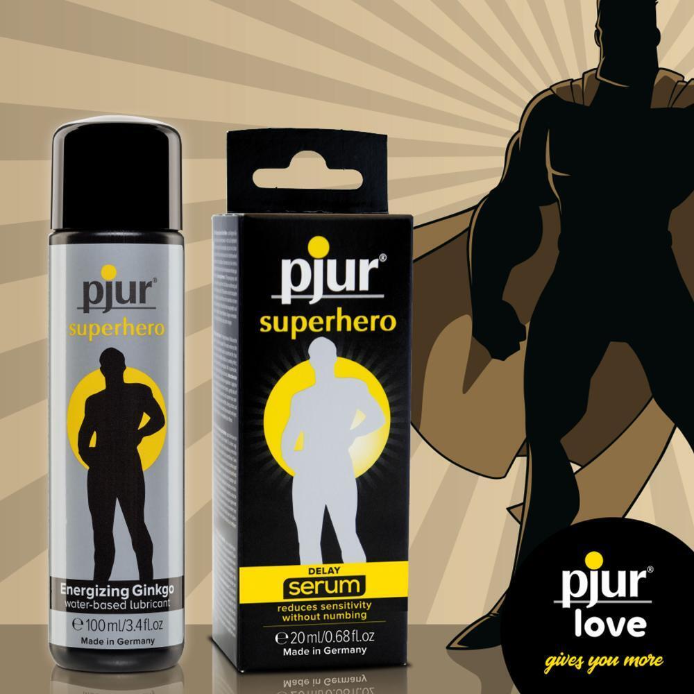Сыворотка-пролонгатор Pjur Superhero Serum, 20 мл, фото №4 — секс шоп Украина, NO TABOO