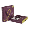 Вибратор для точки G Womanizer OG Aubergine с волновой стимуляцией, бордовый, 17.6 х 3.9 см фото №10 — секс игрушки: Украина, NO TABOO