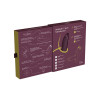Вибратор для точки G Womanizer OG Aubergine с волновой стимуляцией, бордовый, 17.6 х 3.9 см фото №11 — секс игрушки: Украина, NO TABOO