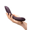 Вибратор для точки G Womanizer OG Aubergine с волновой стимуляцией, бордовый, 17.6 х 3.9 см фото №7 — секс игрушки: Украина, NO TABOO
