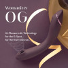 Вибратор для точки G Womanizer OG Aubergine с волновой стимуляцией, бордовый, 17.6 х 3.9 см фото №27 — секс игрушки: Украина, NO TABOO