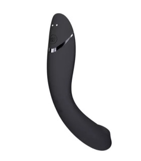 Вибратор для точки G Womanizer OG Dark Gray с волновой стимуляцией, черный, 17.6 х 3.9 см - No Taboo