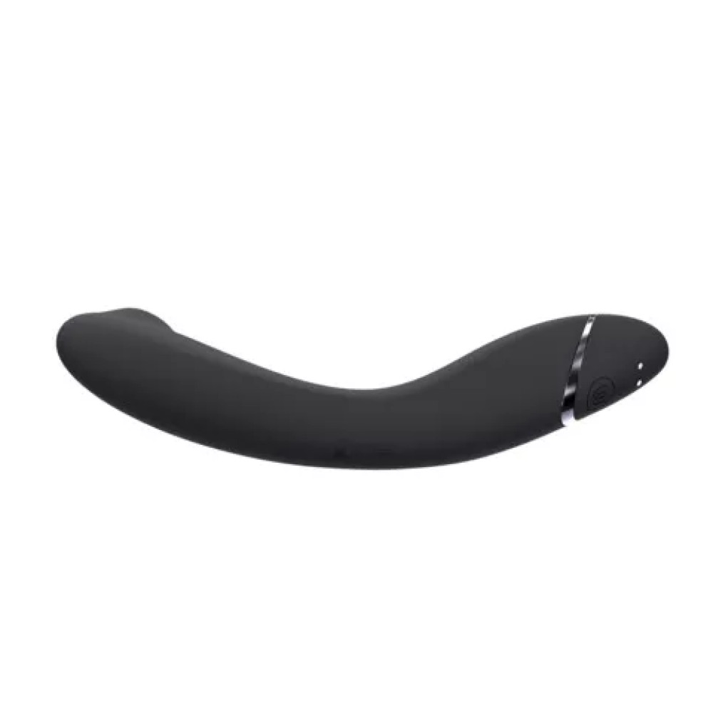 Вибратор для точки G Womanizer OG Dark Gray с волновой стимуляцией, черный, 17.6 х 3.9 см фото №5 — секс игрушки: Украина, NO TABOO