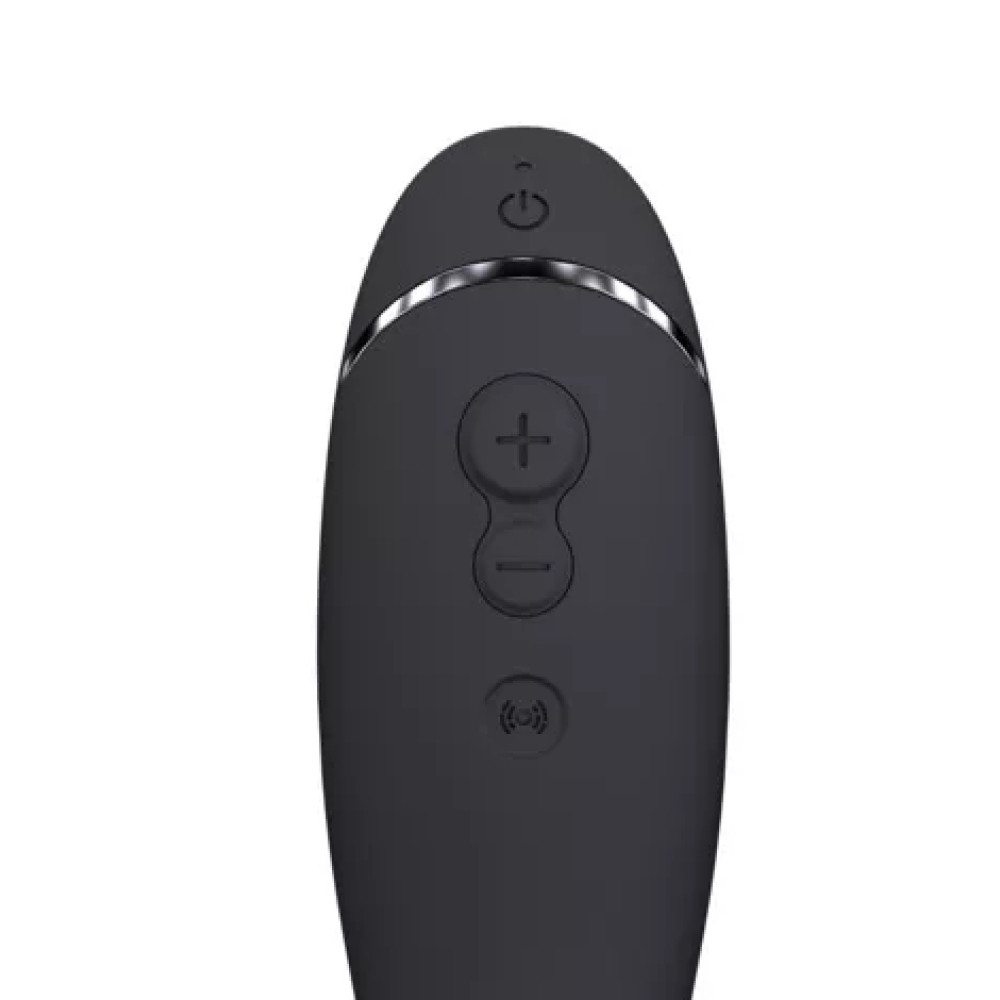 Вибратор для точки G Womanizer OG Dark Gray с волновой стимуляцией, черный, 17.6 х 3.9 см фото №6 — секс игрушки: Украина, NO TABOO