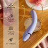Вибратор для точки G Womanizer OG Lilac с волновой стимуляцией, лиловый, 17.6 х 3.9 см фото №21 — секс игрушки: Украина, NO TABOO