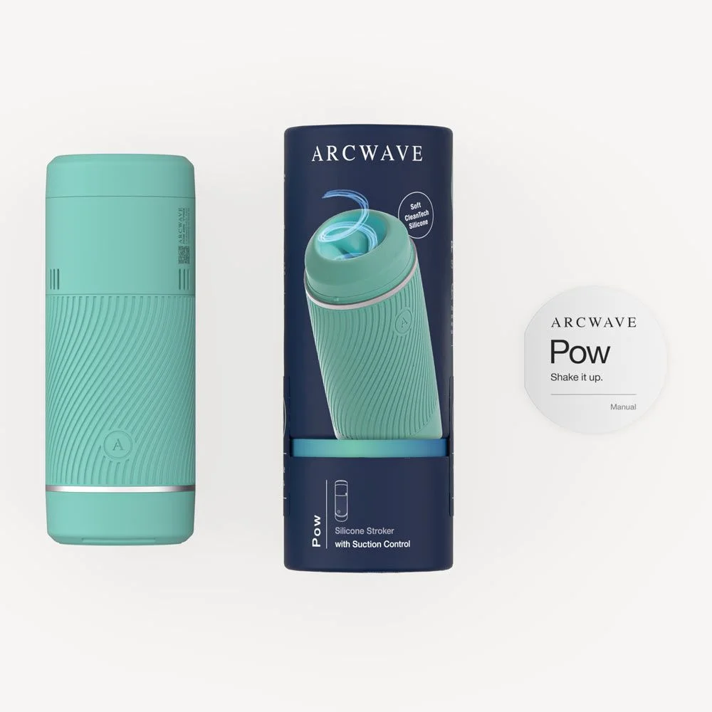 Мастурбатор хай-тек в колбе Arcwave Pow Stroker Mint, рельефный, 18 х 7 см фото №11 — секс игрушки: Украина, NO TABOO