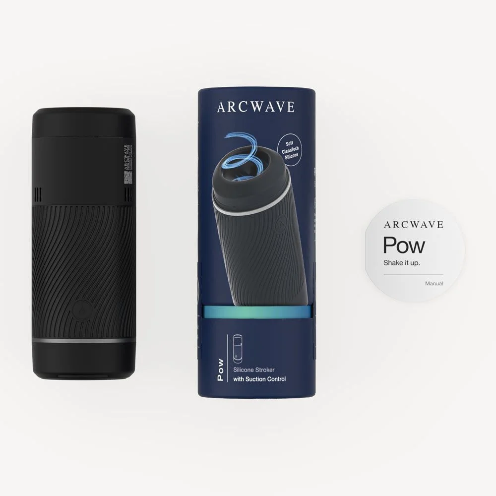 Мастурбатор хай-тек в колбе Arcwave Pow Stroker Black, рельефный, 18 х 7 см фото №13 — секс игрушки: Украина, NO TABOO