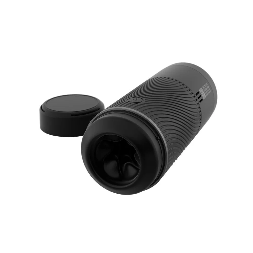 Мастурбатор хай-тек в колбе Arcwave Pow Stroker Black, рельефный, 18 х 7 см фото №2 — секс игрушки: Украина, NO TABOO