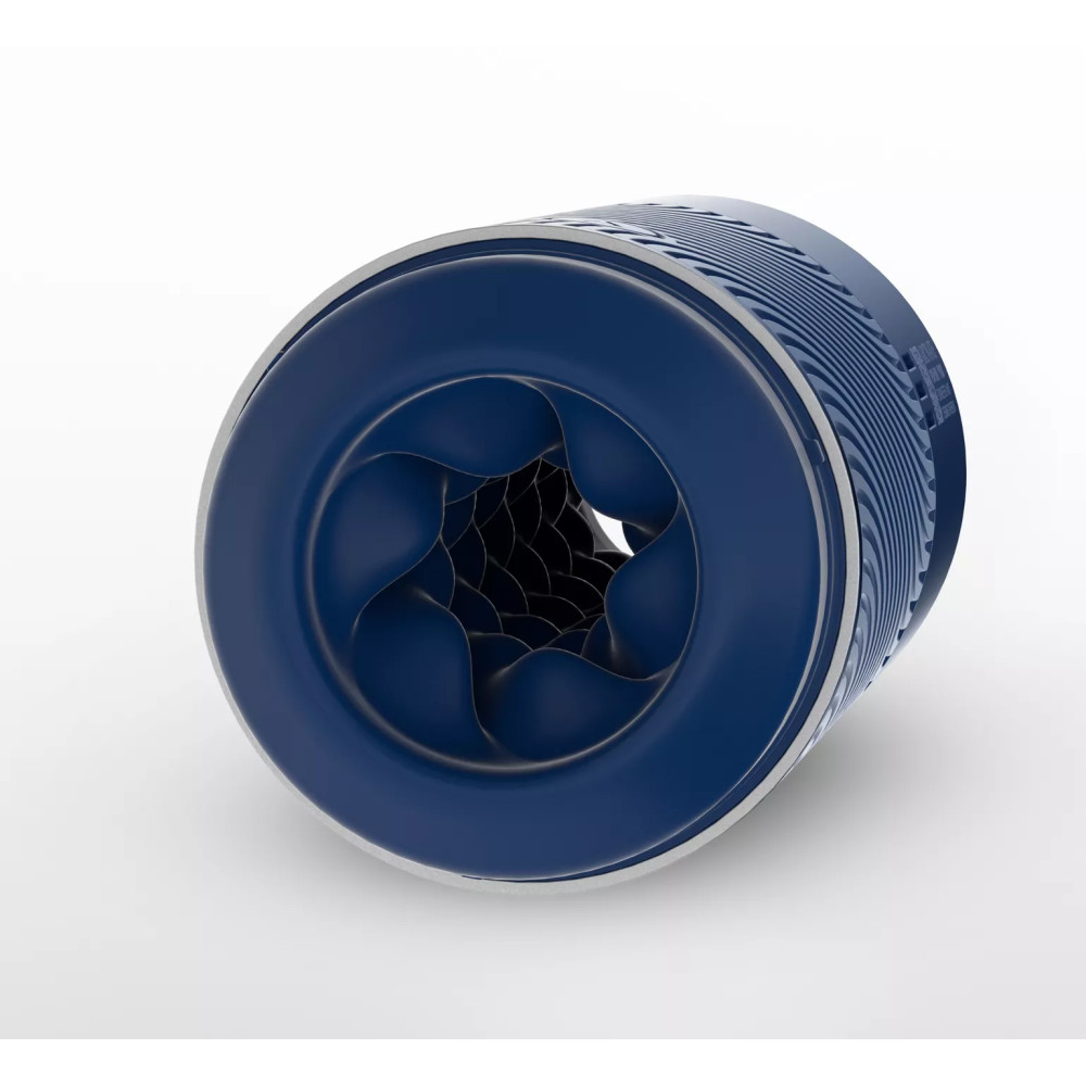 Мастурбатор хай-тек в колбе Arcwave Pow Stroker Blue, рельефный, 18 х 7 см фото №5 — секс игрушки: Украина, NO TABOO