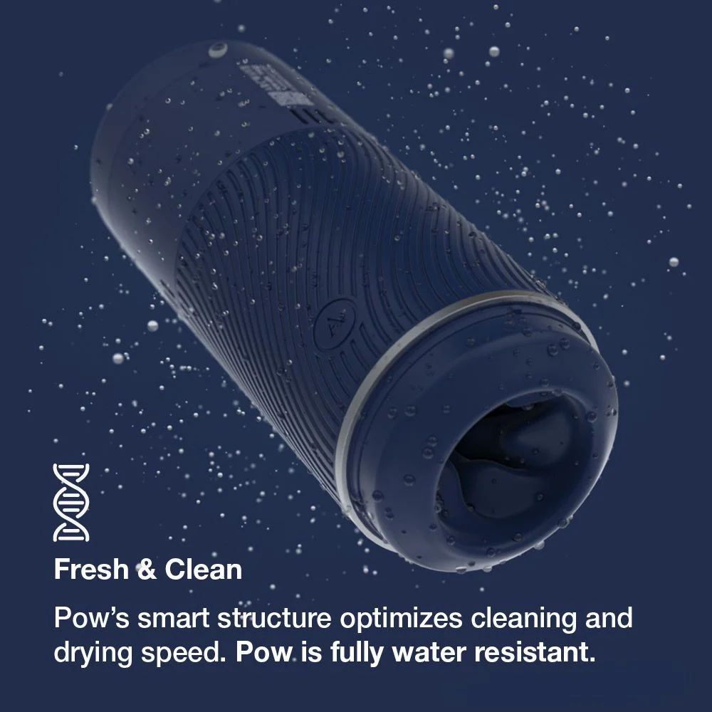 Мастурбатор хай-тек в колбе Arcwave Pow Stroker Blue, рельефный, 18 х 7 см фото №11 — секс игрушки: Украина, NO TABOO