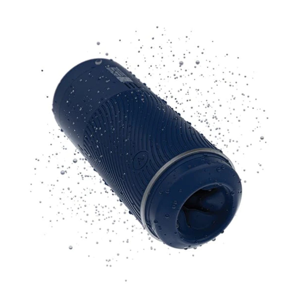 Мастурбатор хай-тек в колбе Arcwave Pow Stroker Blue, рельефный, 18 х 7 см фото №3 — секс игрушки: Украина, NO TABOO