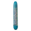 Вибратор с блестками Blush Etherial Periwinkle, голубой, 17.7 х 2.5 см фото №1 — секс игрушки: Украина, NO TABOO