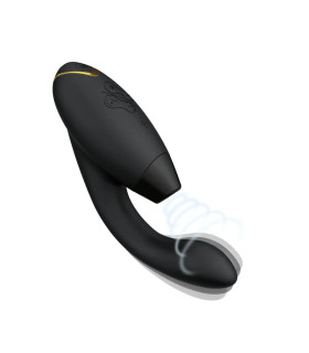 Безконтактний вібратор-стимулятор Womanizer Duo 2 Black, чорний - No Taboo