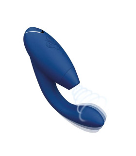 Безконтактний вібратор-стимулятор Womanizer Duo 2 Blueberry, синій - No Taboo
