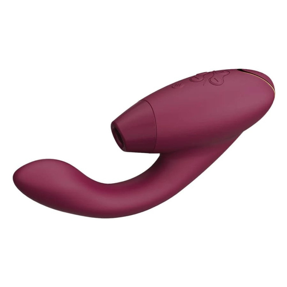 Бесконтактный вибратор-стимулятор Womanizer Duo 2 Bordeaux, бордовый фото №4 — секс игрушки: Украина, NO TABOO