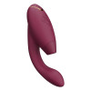 Бесконтактный вибратор-стимулятор Womanizer Duo 2 Bordeaux, бордовый фото №5 — секс игрушки: Украина, NO TABOO