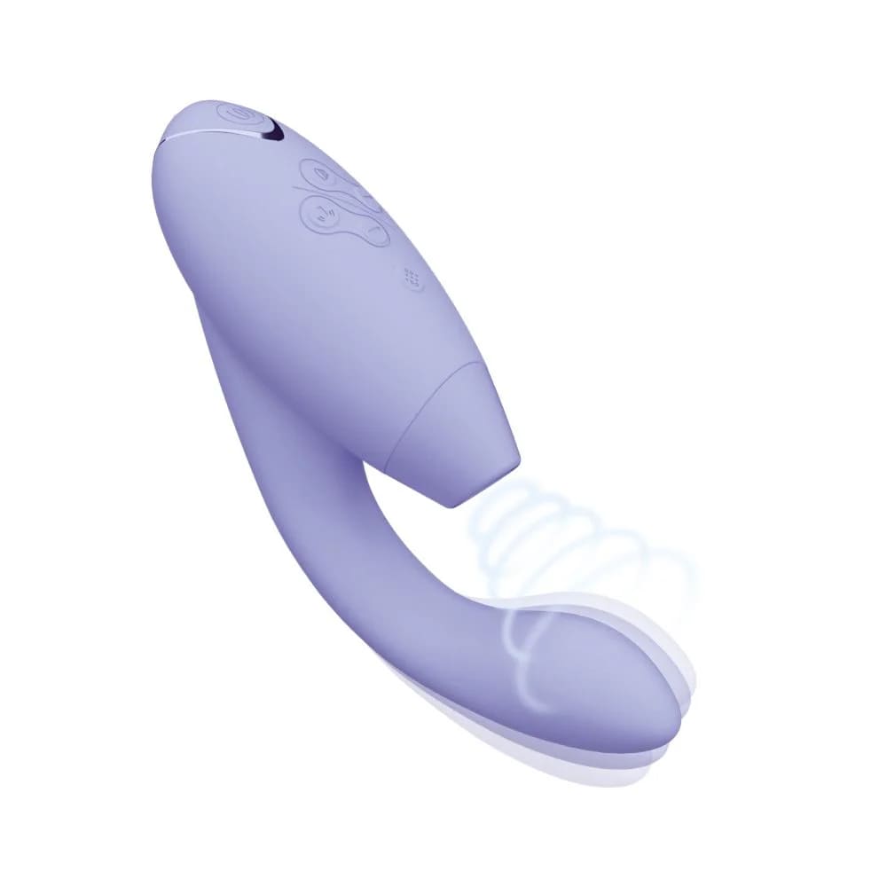 Бесконтактный вибратор-стимулятор Womanizer Duo 2 Lilac, лиловый фото №2 — секс игрушки: Украина, NO TABOO