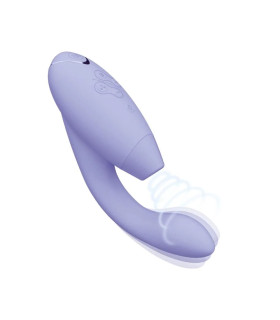 Безконтактний вібратор-стимулятор Womanizer Duo 2 Lilac, ліловий - No Taboo