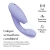 Бесконтактный вибратор-стимулятор Womanizer Duo 2 Lilac, лиловый фото №11 — секс игрушки: Украина, NO TABOO