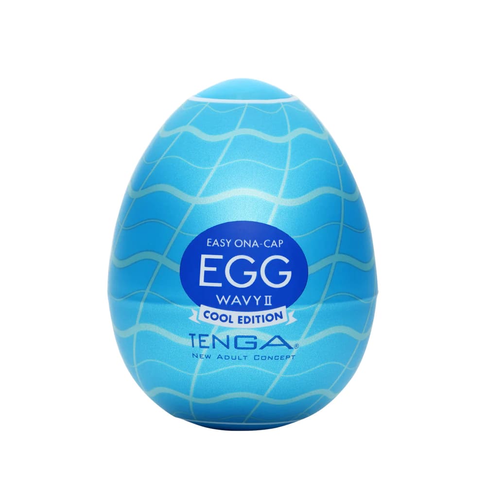 Мастурбатор нереалистичный EGG WAVY II COOL EDITION, рельефный, с охлаждающей смазкой, 49 × 49 × 61 мм фото №0 — секс игрушки: Украина, NO TABOO
