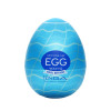 Мастурбатор нереалистичный EGG WAVY II COOL EDITION, рельефный, с охлаждающей смазкой, 49 × 49 × 61 мм фото №1 — секс игрушки: Украина, NO TABOO