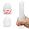 Мастурбатор нереалистичный Tenga Egg Tube Easy Beat, рельефный, со смазкой, 49 × 49 × 61 мм фото №3 — секс игрушки: Украина, NO TABOO