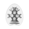 Мастурбатор нереалистичный Tenga Curl Egg Easy Beat, рельефный, со смазкой, 49 × 49 × 61 мм фото №2 — секс игрушки: Украина, NO TABOO