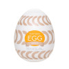 Мастурбатор нереалистичный Tenga Ring Egg Easy Beat, рельефный, со смазкой, 49 × 49 × 61 мм фото №1 — секс игрушки: Украина, NO TABOO