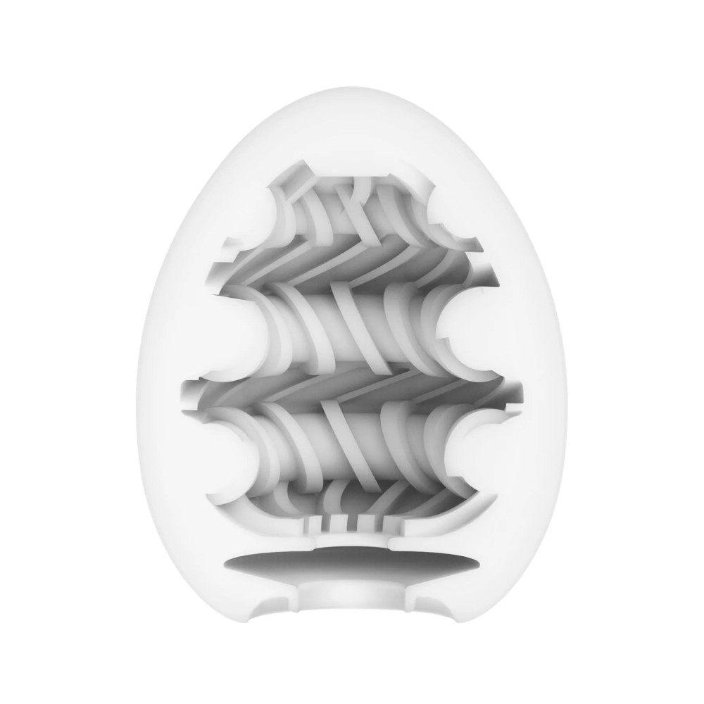 Мастурбатор нереалистичный Tenga Ring Egg Easy Beat, рельефный, со смазкой, 49 × 49 × 61 мм фото №2 — секс игрушки: Украина, NO TABOO