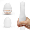 Мастурбатор нереалистичный Tenga Ring Egg Easy Beat, рельефный, со смазкой, 49 × 49 × 61 мм фото №3 — секс игрушки: Украина, NO TABOO