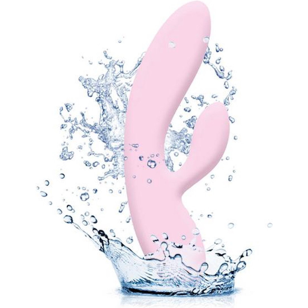Вибратор-кролик FeelzToys Lea, розовый, 20 х 3.7 см фото №4 — секс игрушки: Украина, NO TABOO