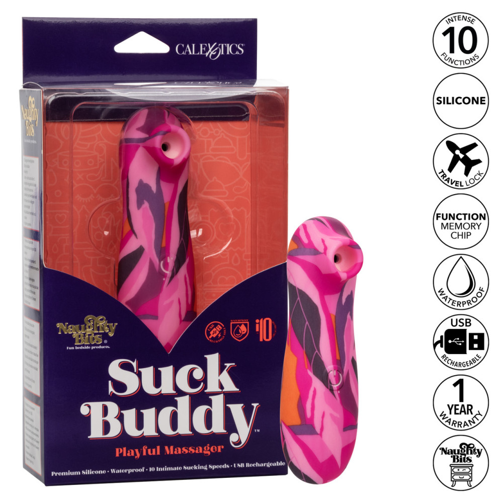 Вакуумный стимулятор клитора California Exotics, розовый фото №11 — секс игрушки: Украина, NO TABOO