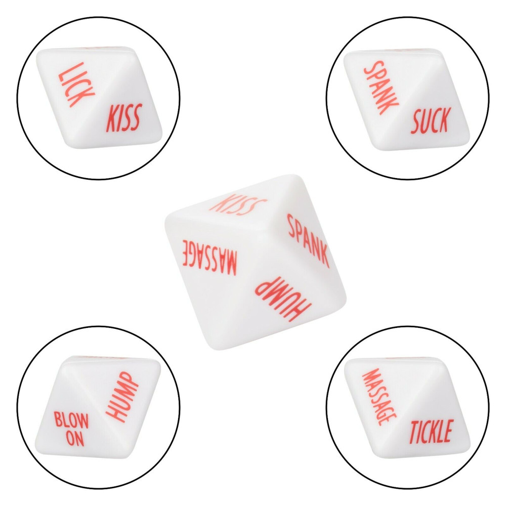 Эротичная игра для двоих California Exotic, 3 кубика, фото №4 — секс шоп Украина, NO TABOO