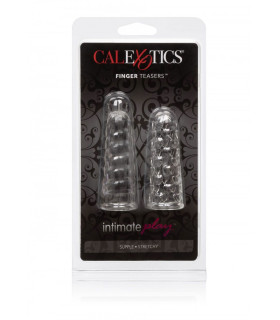 Насадки на палец California Exotic, рельефные, 2 шт - No Taboo