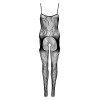 Бодистокинг сексуальный One Size Daring Intimates, с открытой интимной зоной, кружевной, черный, фото №5 — секс шоп Украина, NO TABOO
