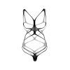 Эротичное боди One Size Daring Intimates, с открытой грудью, черное, фото №6 — секс шоп Украина, NO TABOO