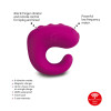 Вибратор на палец Gring XL от Gvibe, силиконовый, розовый фото №5 — секс игрушки: Украина, NO TABOO