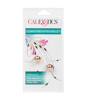 Вагинальные шарики California Exotic, золотые, 2 х 24.4 г - No Taboo