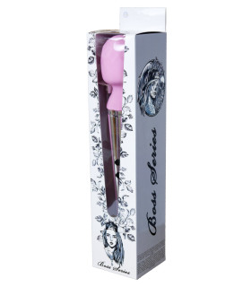 Вибромассажер Massager Genius, розовый, 31 х 6 см - No Taboo