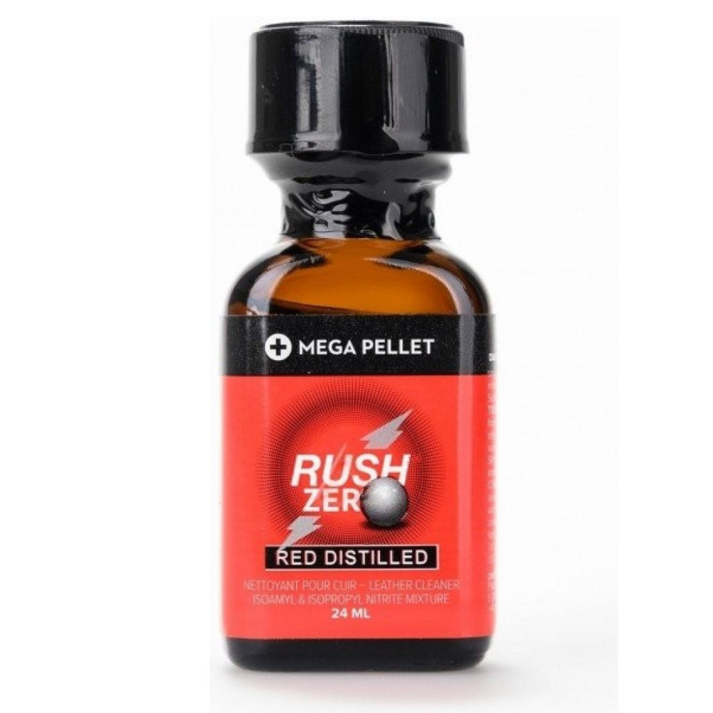 Попперс Rush Zero Red Distilled, 24 мл, фото №0 — секс шоп Украина, NO TABOO