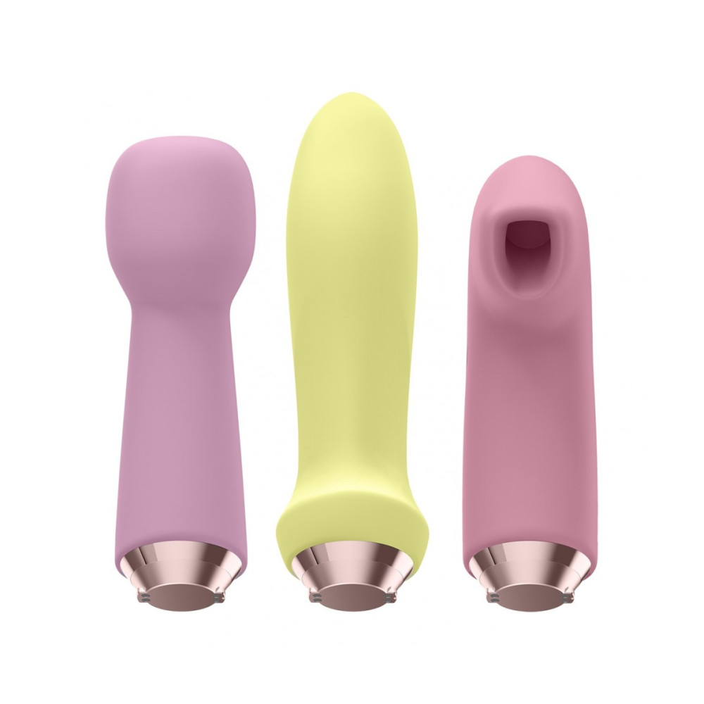 Набор вибраторов Satisfyer Marvelous Four разноцветный, 4 шт фото №2 — секс игрушки: Украина, NO TABOO