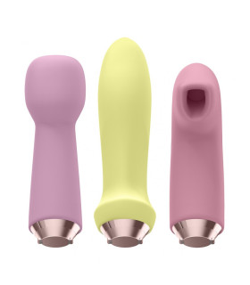 Набір вібраторів Satisfyer Marvelous Four різнокольоровий, 4 шт - No Taboo