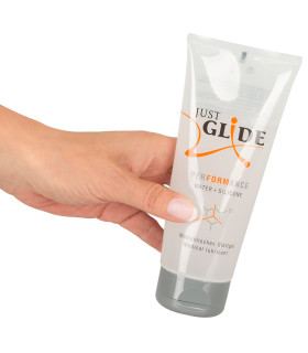 Лубрикант на гибридной основе Just Glide Performance, 200 мл - No Taboo