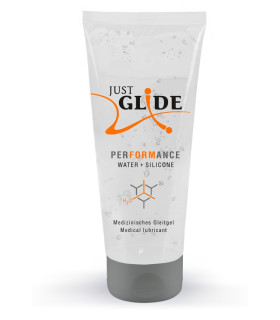 Лубрикант на гибридной основе Just Glide Performance, 200 мл - No Taboo